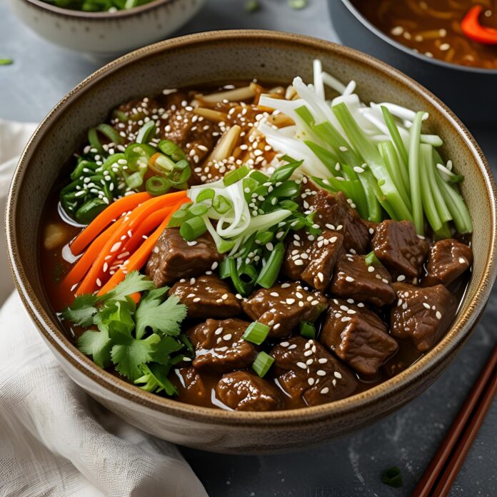 Korean Beef Bowls Recipe