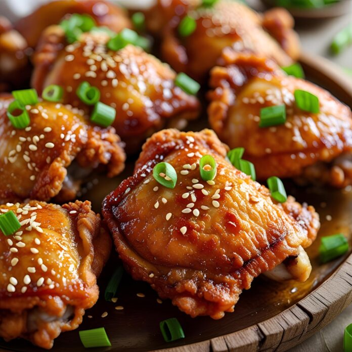 Korean Chicken Thighs Recipe