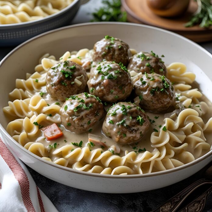 Meatball Stroganoff Recipe