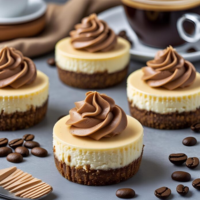 Mini Coffee Cheesecakes Recipe
