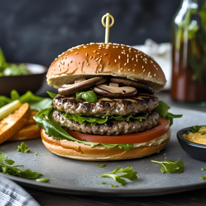 Mushroom Burger Recipe