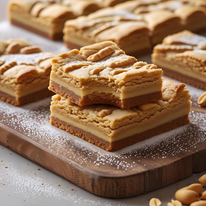 Peanut Butter Cookie Bars Recipe
