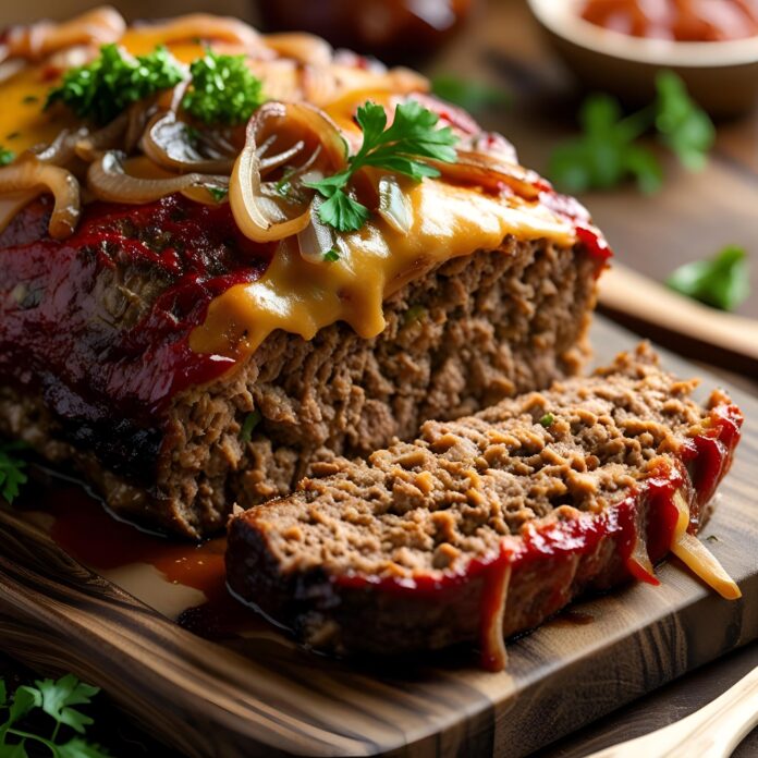 Philly Cheese Steak Meatloaf Recipe