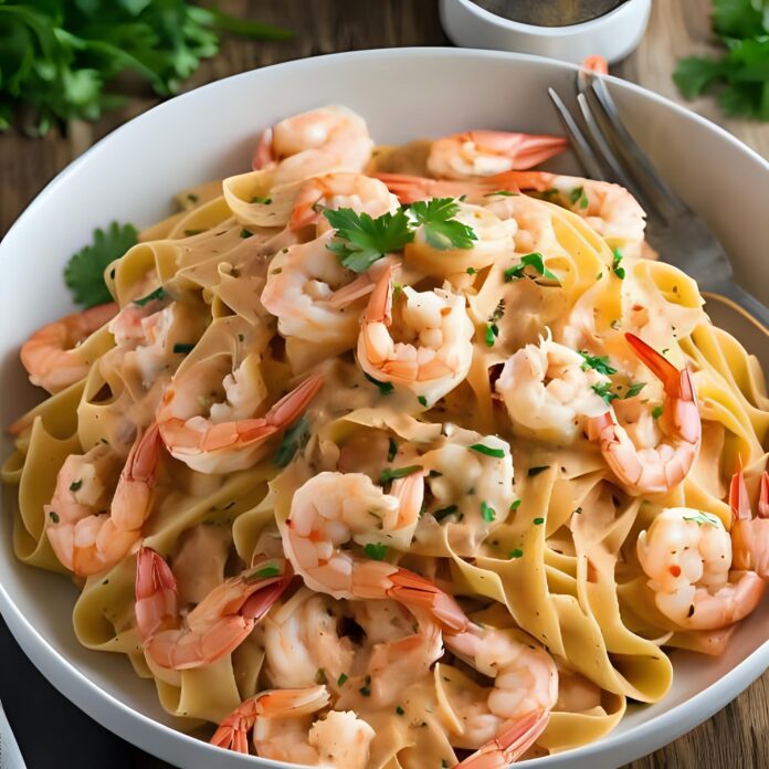 Shrimp and Crab Pasta With Creamy Cajun Sauce Recipe