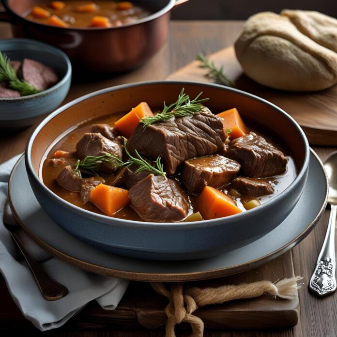 Slow Cooked Scottish Beef Stew Recipe