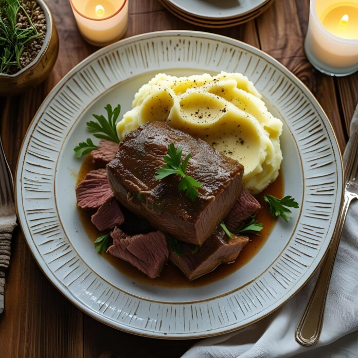 Slow Cooker Beef Manhattan Recipe