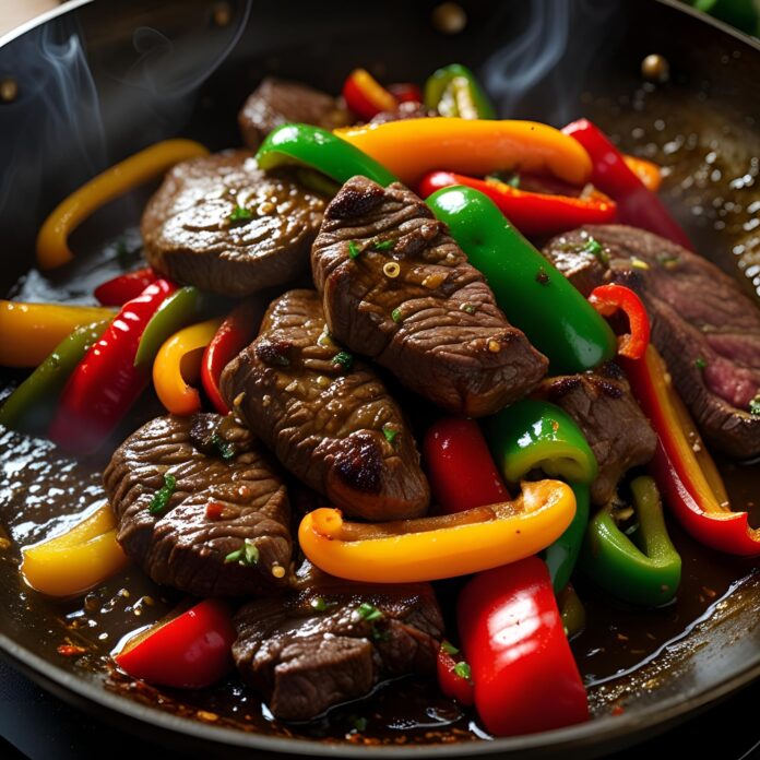 Steak And Peppers Stir Fry Recipe