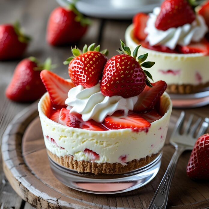 Strawberry Cheesecake Cup Recipe