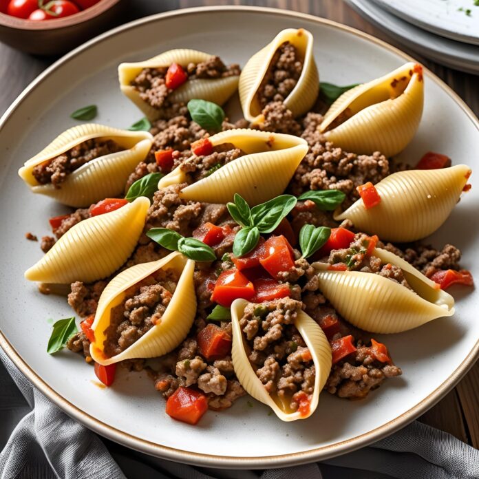 Stuffed Shells with Ground Beef Recipe