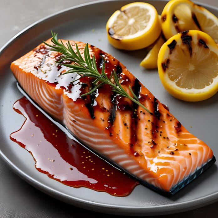 Sweet Glazed Grilled Salmon Recipe