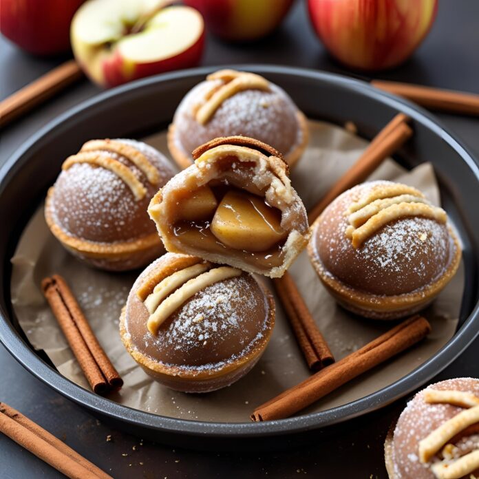 Air Fryer Apple Pie Bombs Recipe