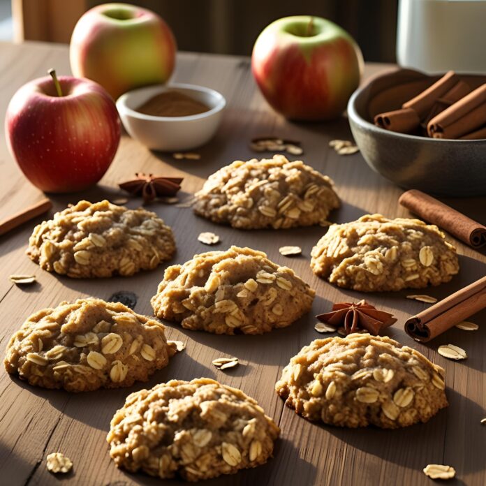 Apple Cinnamon Oatmeal Cookies Recipe