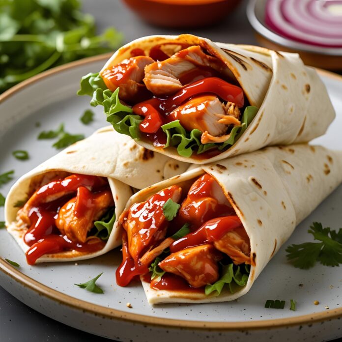 BBQ Chicken Wraps Recipe
