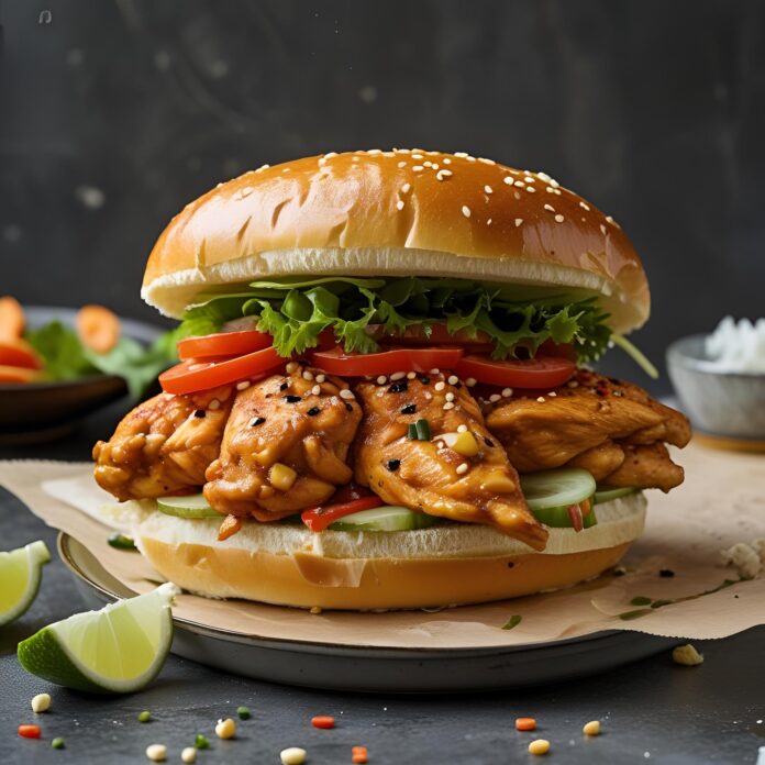 Bang Bang Chicken Sandwich Recipe