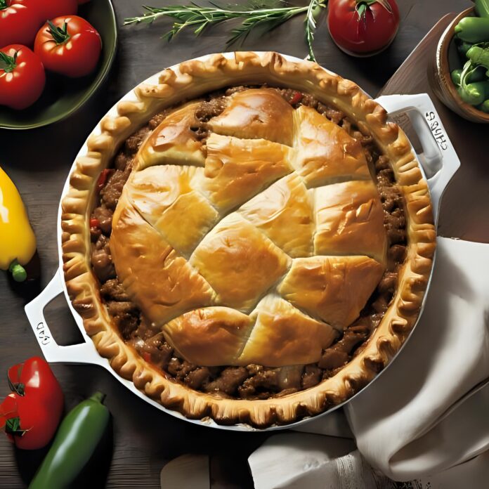 Beef and Sausage Pie Recipe