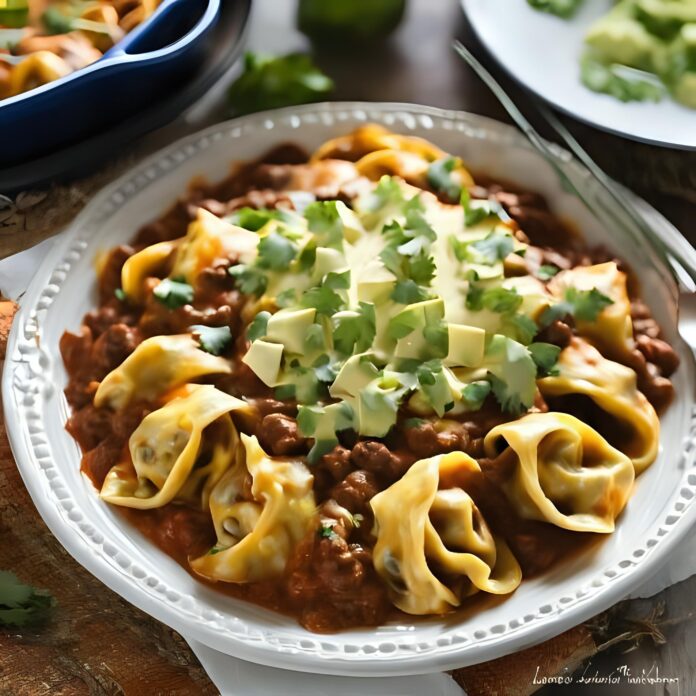 Beef Enchilada Tortellini Recipe
