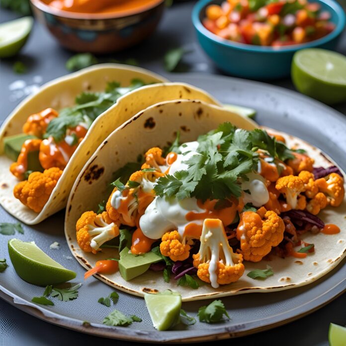 Buffalo Cauliflower Tacos Recipe