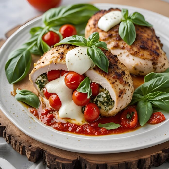 Caprese Stuffed Chicken Recipe