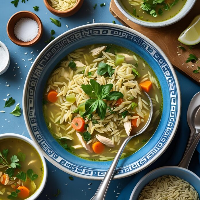 Chicken Orzo Soup Recipe
