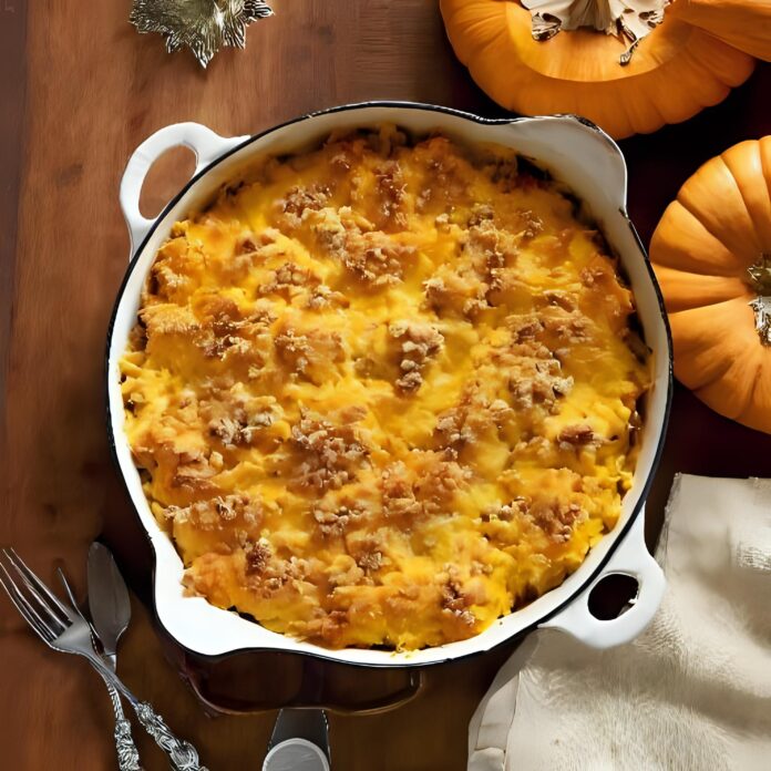Creamy Butternut Squash Casserole Recipe