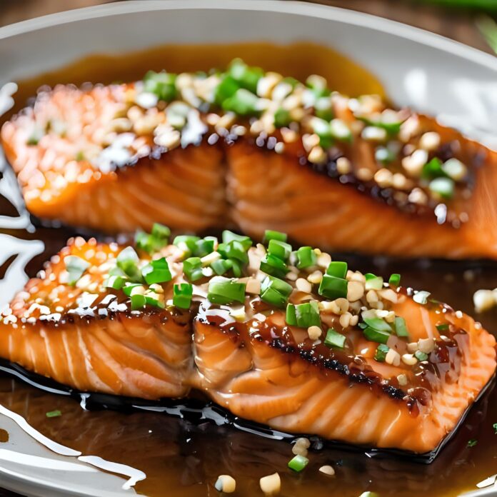 Crispy Honey Garlic Salmon Recipe