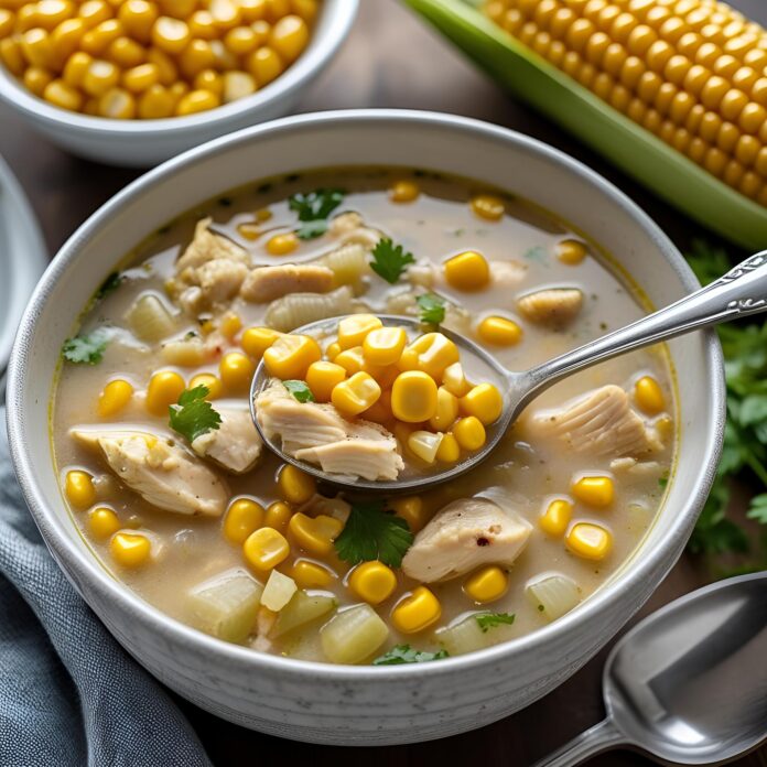 Crockpot Chicken Corn Soup Recipe