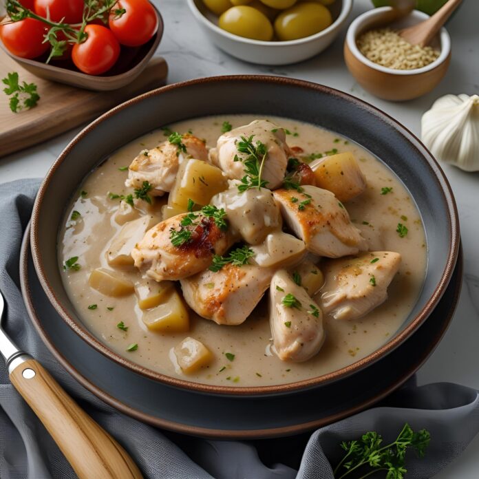 Crockpot Chicken and Gravy Recipe