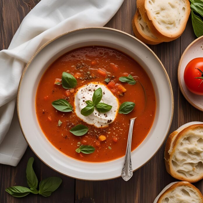 Crockpot Tomato Soup Recipe