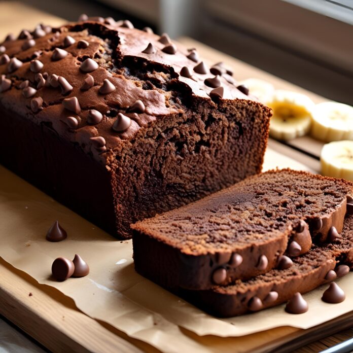 Double Chocolate Banana Bread Recipe