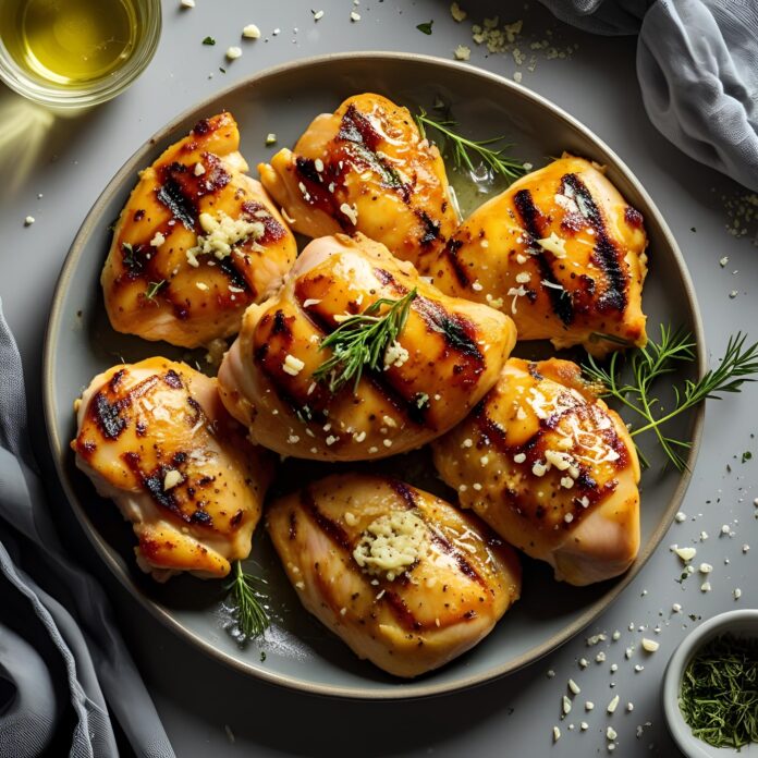 Garlic Parmesan Grilled Chicken Recipe