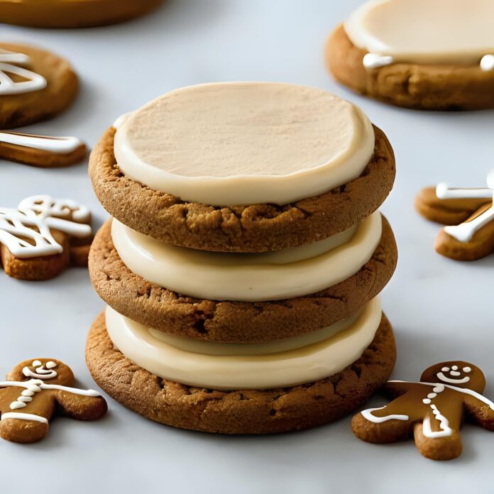 Gingerbread Cheesecake Cookies Recipe