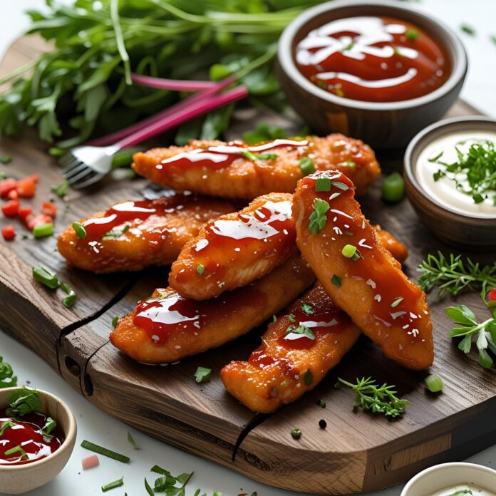 Honey BBQ Chicken Tenders Recipe