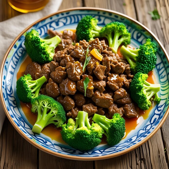 Honey Garlic Ground Beef and Broccoli Recipe