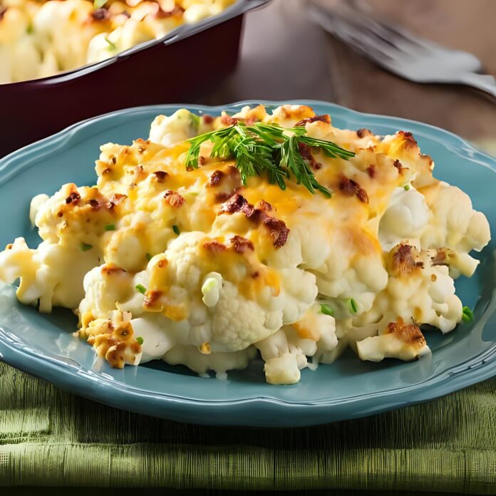 Loaded Cauliflower Casserole Recipe