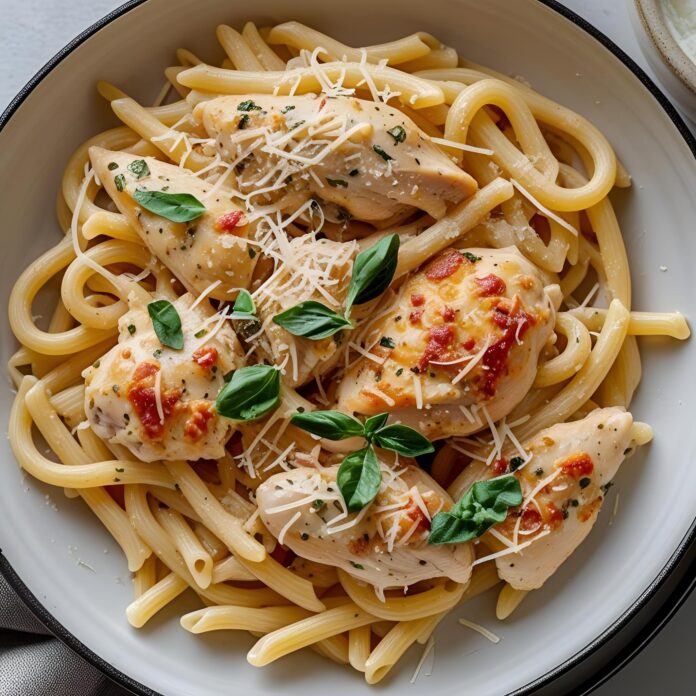 Parmesan Chicken Pasta Recipe