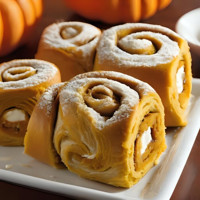 Pumpkin Pie Rolls Recipe