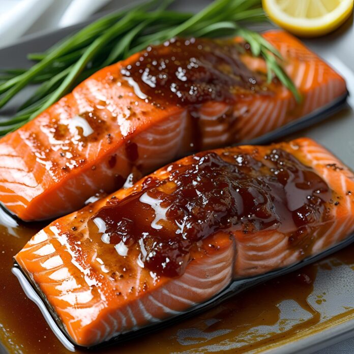 Salmon with Brown Sugar Glaze Recipe
