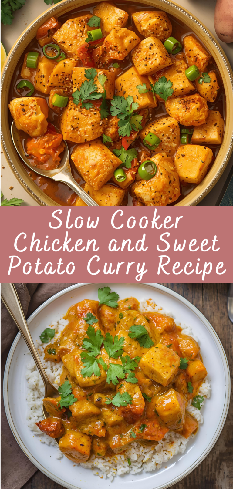 Slow Cooker Chicken and Sweet Potato Curry Recipe | Cheff Recipes