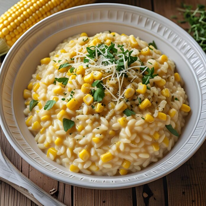 Sweet Corn Risotto Recipe