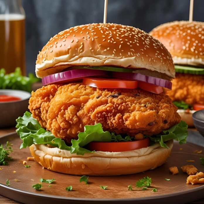 Ultimate Crispy Chicken Burger Recipe