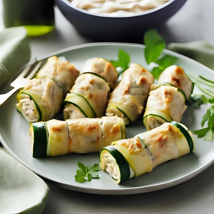 Zucchini Chicken Rolls Recipe
