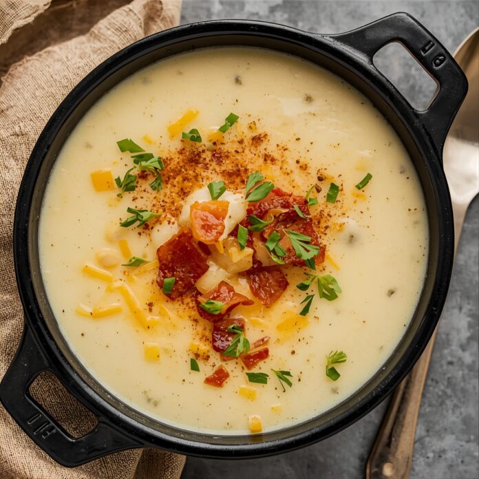 Bacon and Potato Cheese Soup Recipe