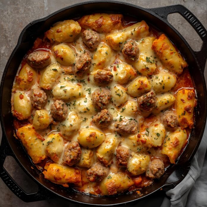 Baked Gnocchi with Sausage