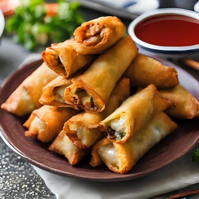 Breakfast Egg Rolls Air Fryer Recipe