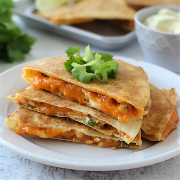 Buffalo Chicken Quesadillas Recipe
