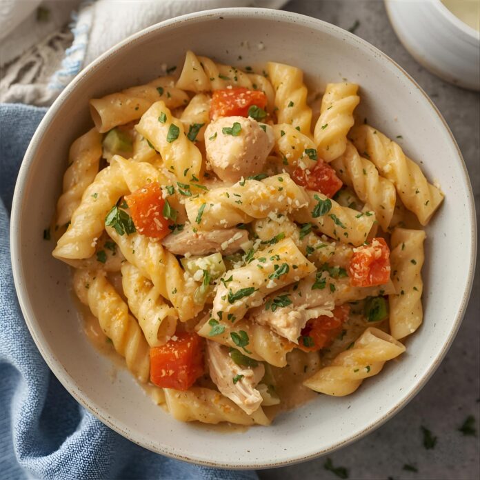 Chicken Pot Pie Pasta Recipe
