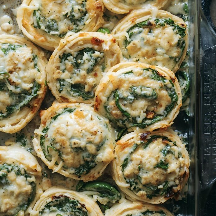 Chicken Spinach Cheese Rollatini Recipe