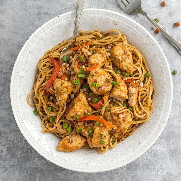 Chicken Stir Fry Noodles Recipe