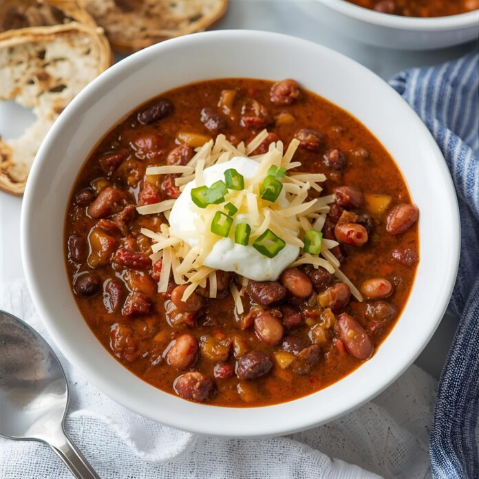 Classic Beef and Bean Chili Recipe