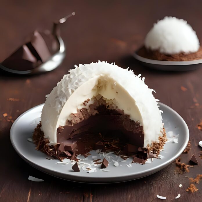 Coconut Chocolate Dome